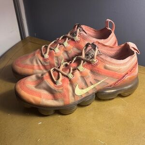 Nike 2019 VaporMax barely volt Orange Sneakers